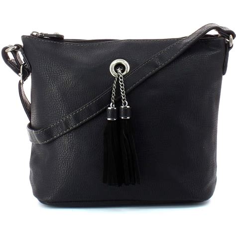 sac à main imitation cuir grainé bandoulière david jones